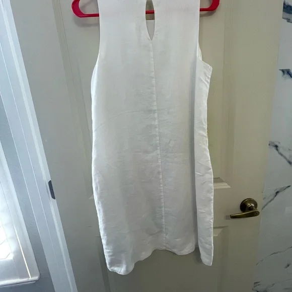 NWT Tommy Bahama White Dress with Vibrant Palm Design Size SP - Picture 3 of 10